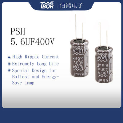 ISO9001 PSH 5.6uf Tụ dẫn hướng tâm 400V Nhiệt độ rộng