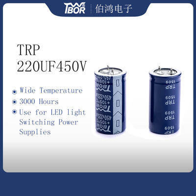TRP 220uF 450V Snap trong Tụ điện 30x35mm