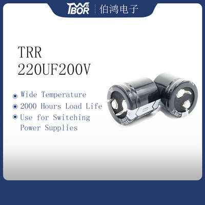 Chuyển đổi nguồn điện 220UF200V Tụ điện tụ điện nhôm