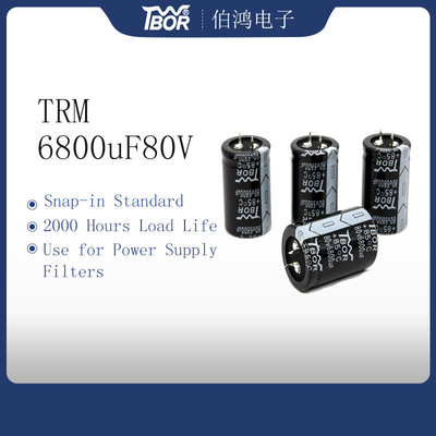 30x50mm Tụ điện UPS 6800uF 80V Tụ lọc bộ lọc nguồn điện