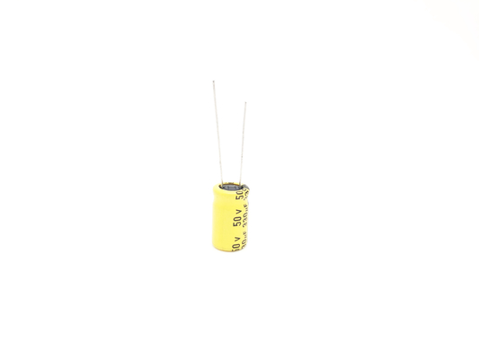 Tụ nhiệt độ cao 330UF50V Tụ điện loại dẫn hướng tâm 10x16mm