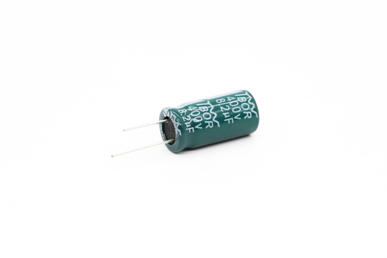 8.2uf400v 10x20 Tụ điện nhôm xuyên tâm Tụ điện có độ gợn sóng cao