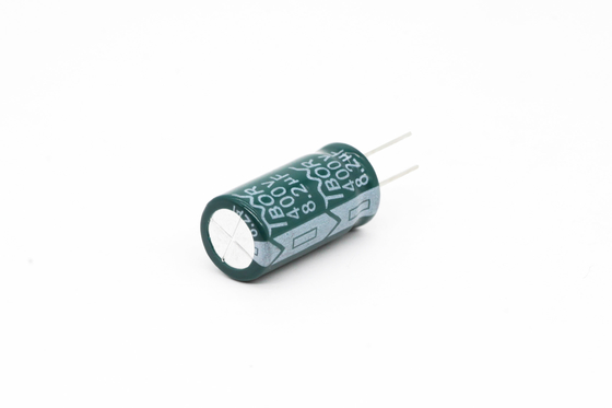 8.2uf400v 10x20 Tụ điện nhôm xuyên tâm Tụ điện có độ gợn sóng cao