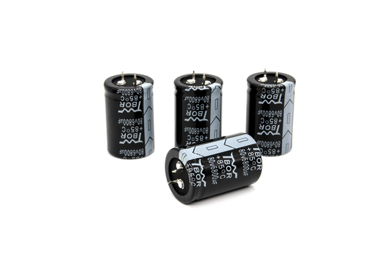 30x45mm Bám vào Tụ điện 6800uf 80v Chống cháy nổ