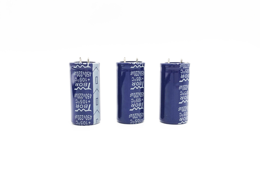 Snap In Switching Power Supply Capacitor 220UF 450V ISO14001