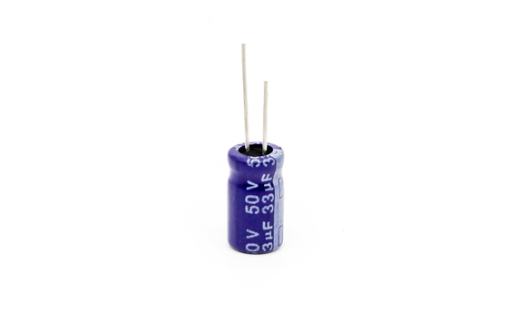 Tụ điện thu nhỏ 33uf50v 6.3x11 Tụ nhôm tần số thấp ESR