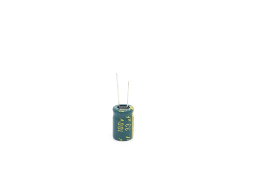 Tụ điện nhôm 100uF 80V tần số cao 10X20mm 5000 giờ