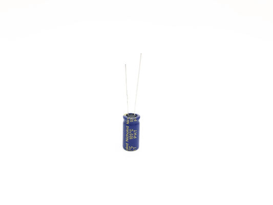 Tụ điện xuyên tâm 10UF 250V 8x16mm Dung sai 20%