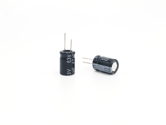 Tụ điện nhôm thu nhỏ 47UF63V 8x12mm Điện dung lớn