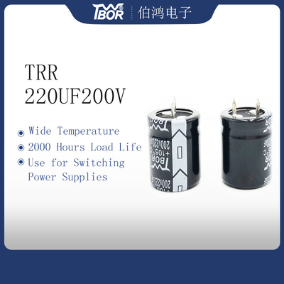 22X25MM Snap trong tụ điện Tụ điện nhôm 220UF200V