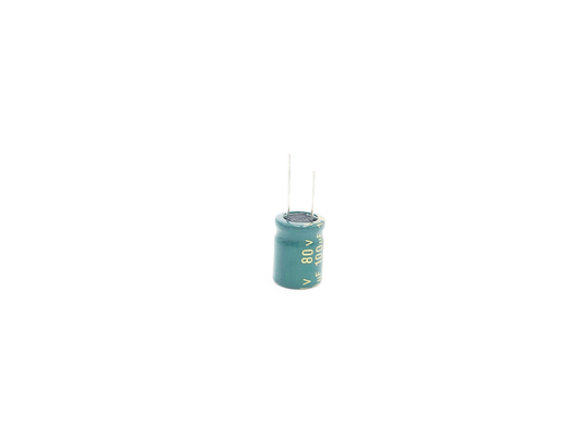 5000 giờ Tụ điện ánh sáng LED 100UF80V 10X20MM ISO14001