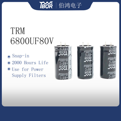 Tụ điện 35X50mm 6800UF 80V Tụ điện nhiệt độ cao
