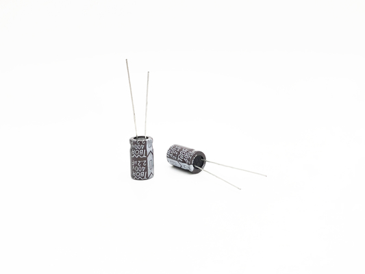 Tụ điện điện phân hướng tâm bằng nhôm ISO9001 2.2UF400V Dòng điện gợn sóng cao