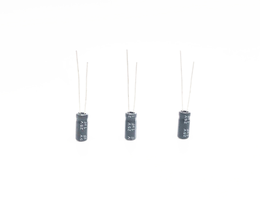 Mạch nhiệt độ cao tụ điện thu nhỏ 1UF25V 5X11MM