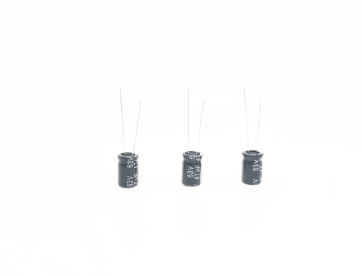 ISO14001 Tụ điện thu nhỏ 47UF 63V 8X12MM Al Tụ điện