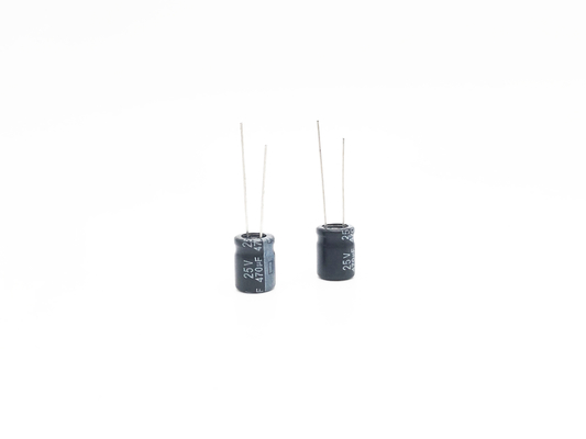 Tụ điện thu nhỏ 10X13mm 470uf 25v Tuổi thọ tải 2000 giờ