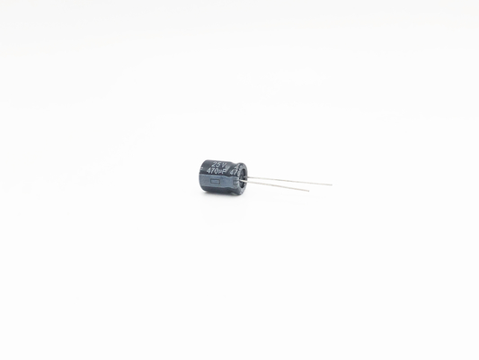 Tụ điện thu nhỏ 10X13mm 470uf 25v Tuổi thọ tải 2000 giờ