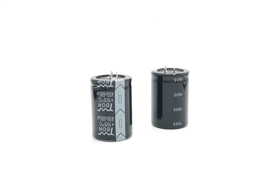Tụ điện nhôm ISO9001 680UF450V Tụ điện UPS 35X50MM