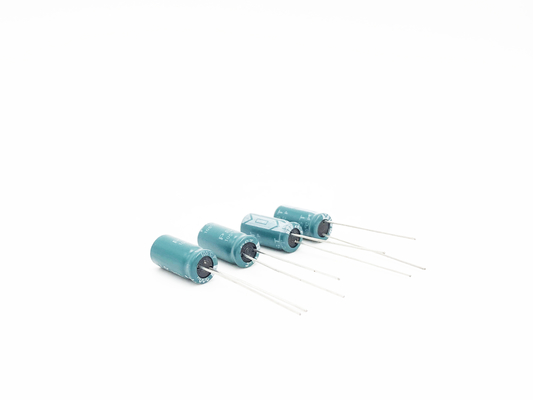 Tụ điện nhôm PST 10UF 200V 8x12mm Xanh lục