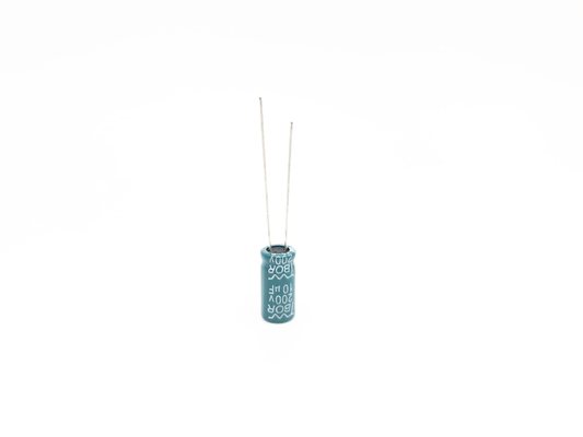 Tụ điện điện phân nhôm xuyên tâm ISO9001 8X16MM 10UF200V