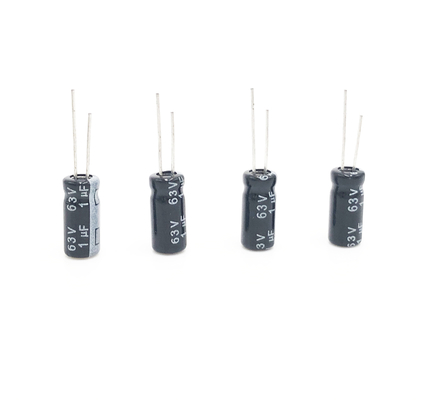 5x11mm 1UF 63V Tụ điện xuyên tâm Mạch nhiệt độ cao