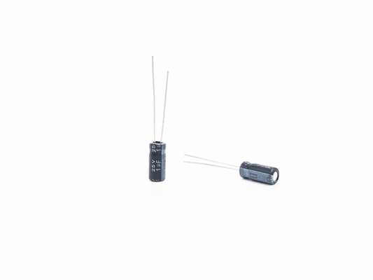 Tụ điện xuyên tâm 1UF 25V ISO14001 Dung sai 20%