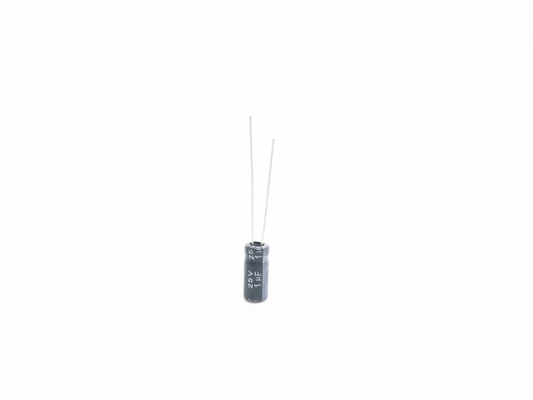 Tụ điện xuyên tâm 1UF 25V ISO14001 Dung sai 20%