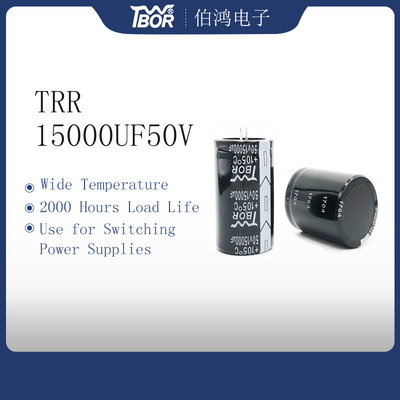 Tụ điện UPS nhiệt độ rộng 15000UF50V Tụ điện tuổi thọ cao