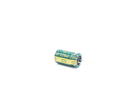 Ánh sáng LED xuyên tâm Tụ điện nhôm ESR thấp 10UF 250V