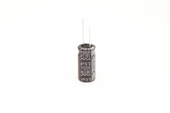 Tụ điện xuyên tâm 5,6uF 400v 10x16mm Dòng gợn sóng cao