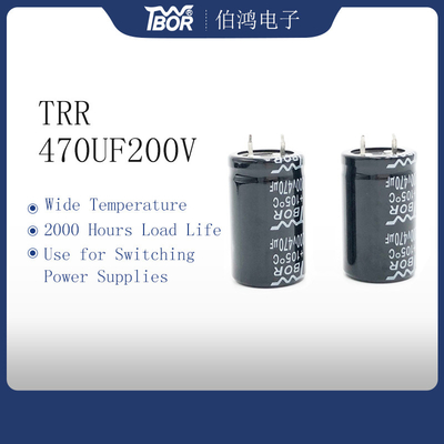 Tụ điện LOW ESR 470UF 200V 22X40MM Chống cháy nổ