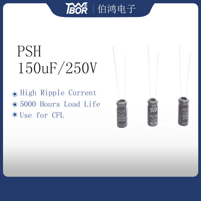 Nhiệt độ rộng 22X35MM 10uf 250v Tụ điện cho đèn tiết kiệm năng lượng