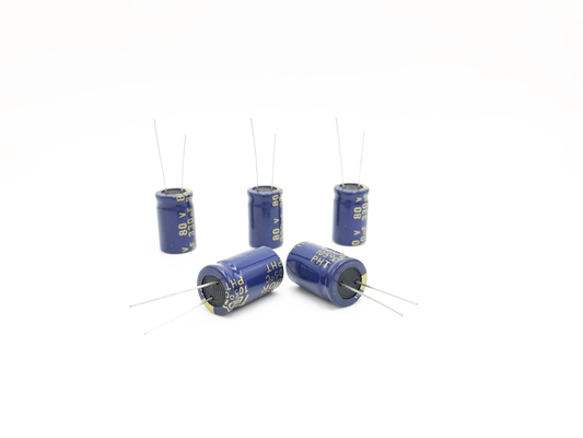 Tụ điện nhôm 150uF 80V 10X20mm Dải điện dung lớn
