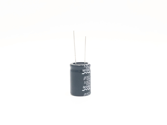 150UF250V 18x25mm Mạch nhiệt độ cao Tụ điện Công suất quang điện